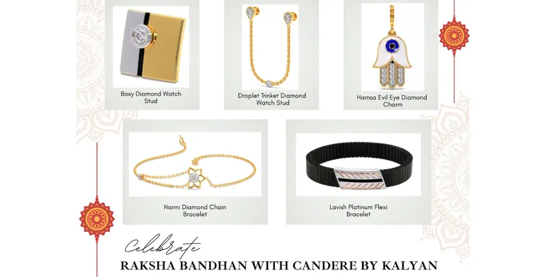 Candere by Kalyan Presents Raksha Bandhan Jewellery Keepsakes for Siblings